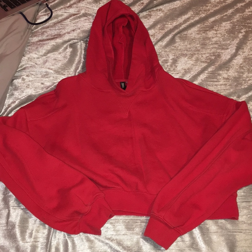 Crop top hoodie